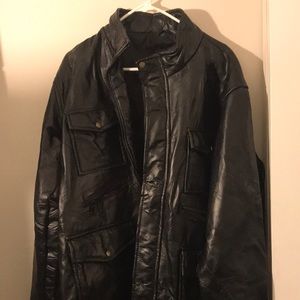 leather jacket